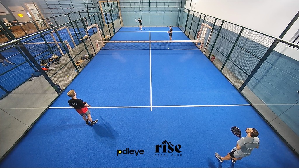 Padel match highlight from smart court camera