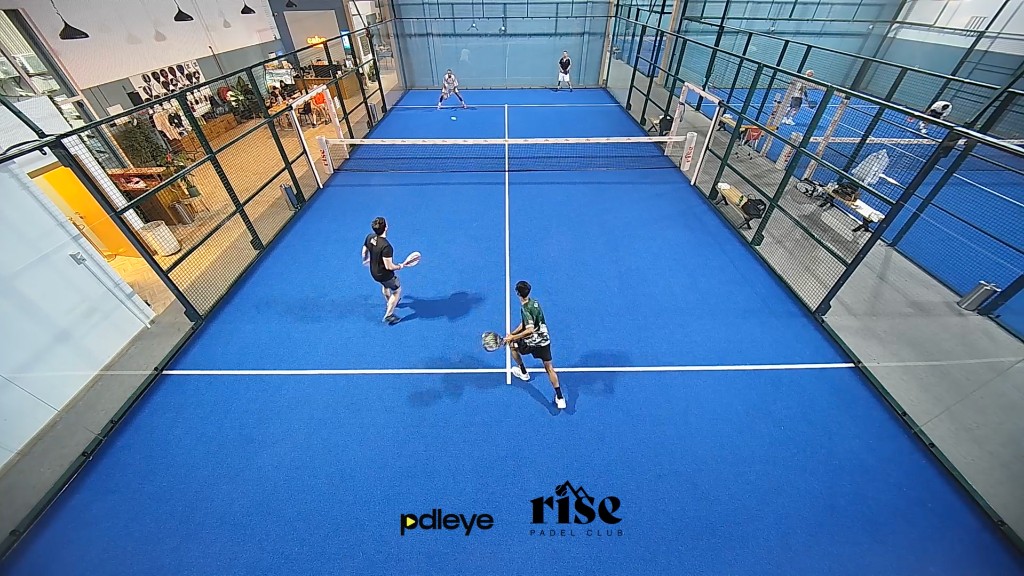 Automated padel highlight clip